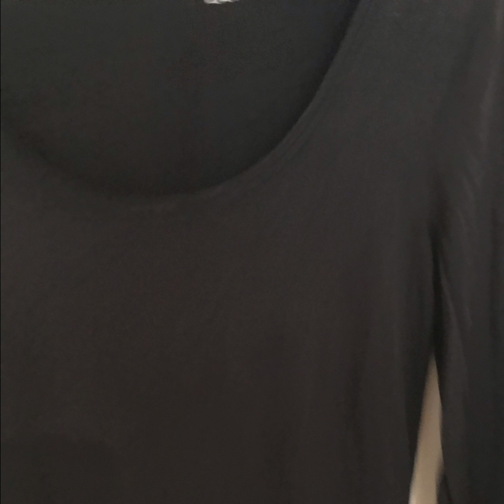 Caslon size M black long sleeved tee